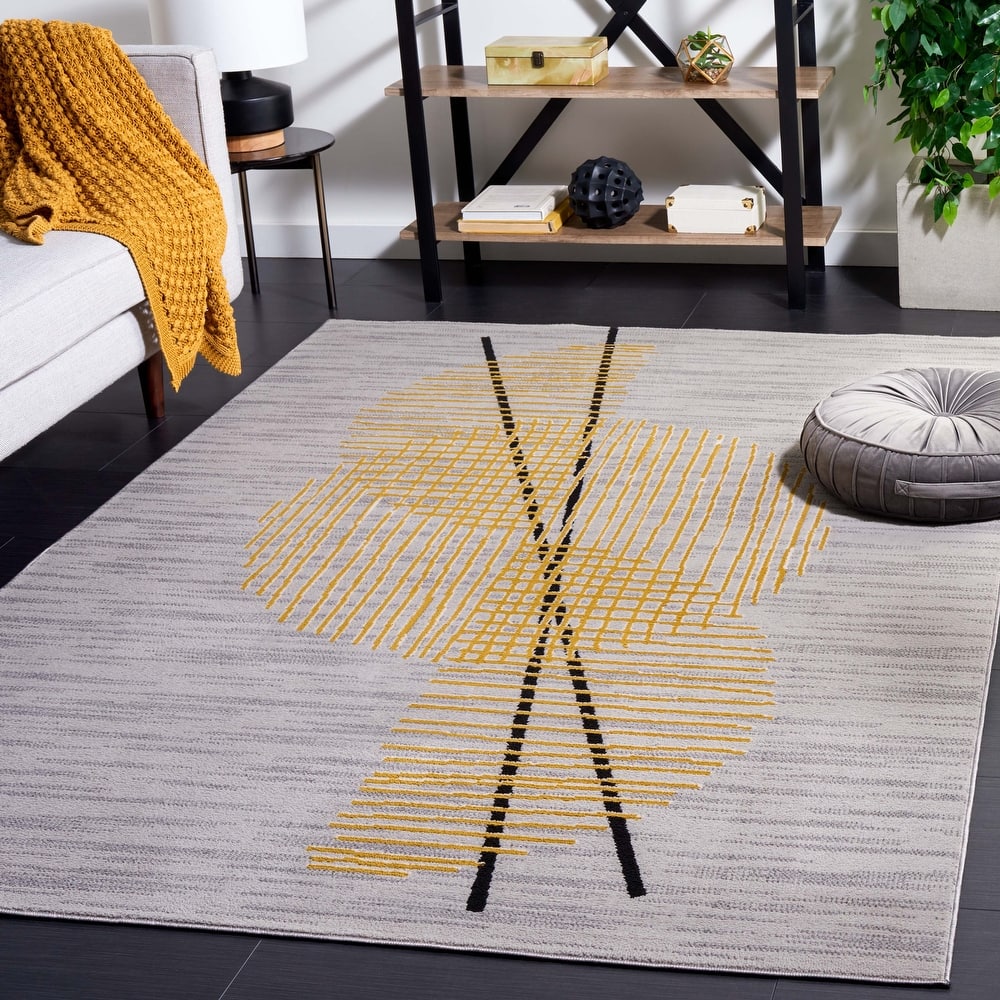 SAFAVIEH Odyssey Lisianne Mid-Century Modern Rug