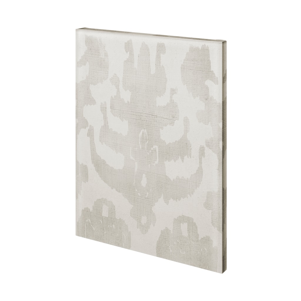 Shadow Ikat IV Canvas Art Print