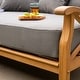 preview thumbnail 16 of 29, Cambridge Casual Lowell Teak Patio Daybed with Cushion