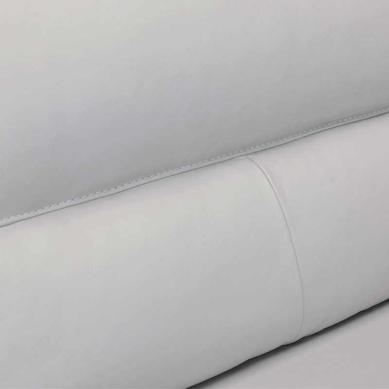 Franz 87" Modern Leather Sofa