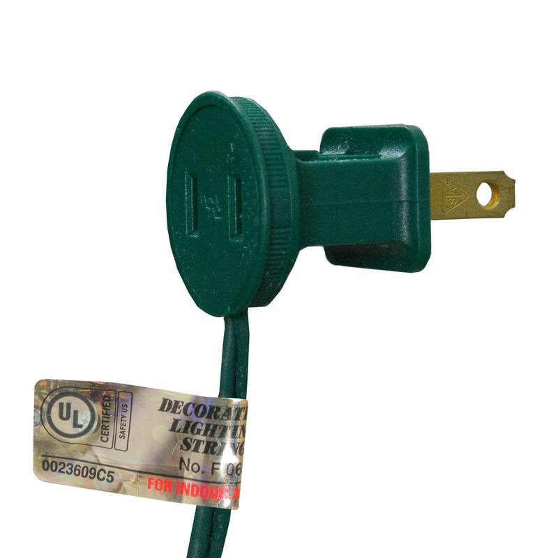 5' Medium Flocked Alpine Twig Artificial Christmas Tree white Lights - 5 Foot