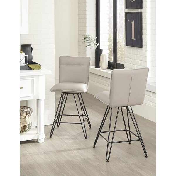 Hairpin leg store counter stool