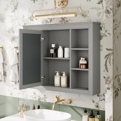 Medicine Cabinet Modern Bathroom Wall Cabinet Mirror Cabinet