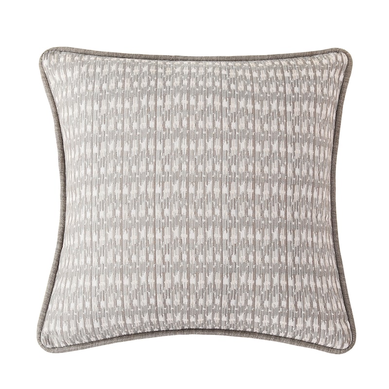 HiEnd Accents Fenton Tree Bark Design Euro Sham, 27" x 27"