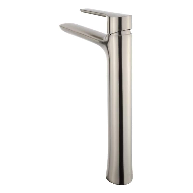 Fine Fixtures Round Single Hole Vessel Sink Bathroom Faucet