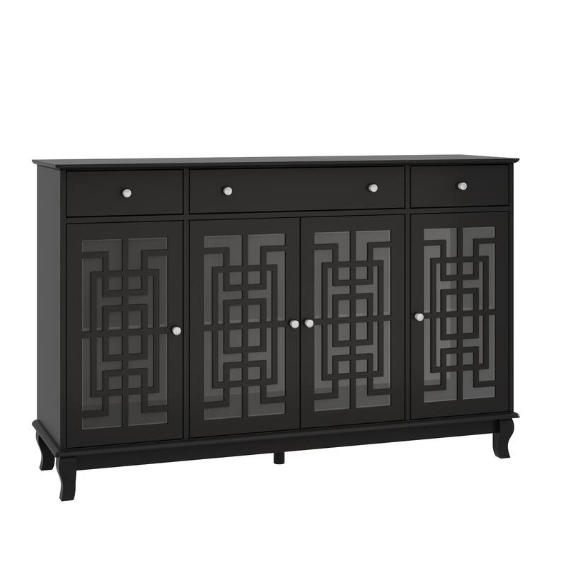 55.1" Storage Cabinet Accent Cabinet Console Table Sideboard Buffet