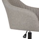 preview thumbnail 14 of 32, Porthos Home Madison Office Desk Chair, Tufted PU Leather Upholstery