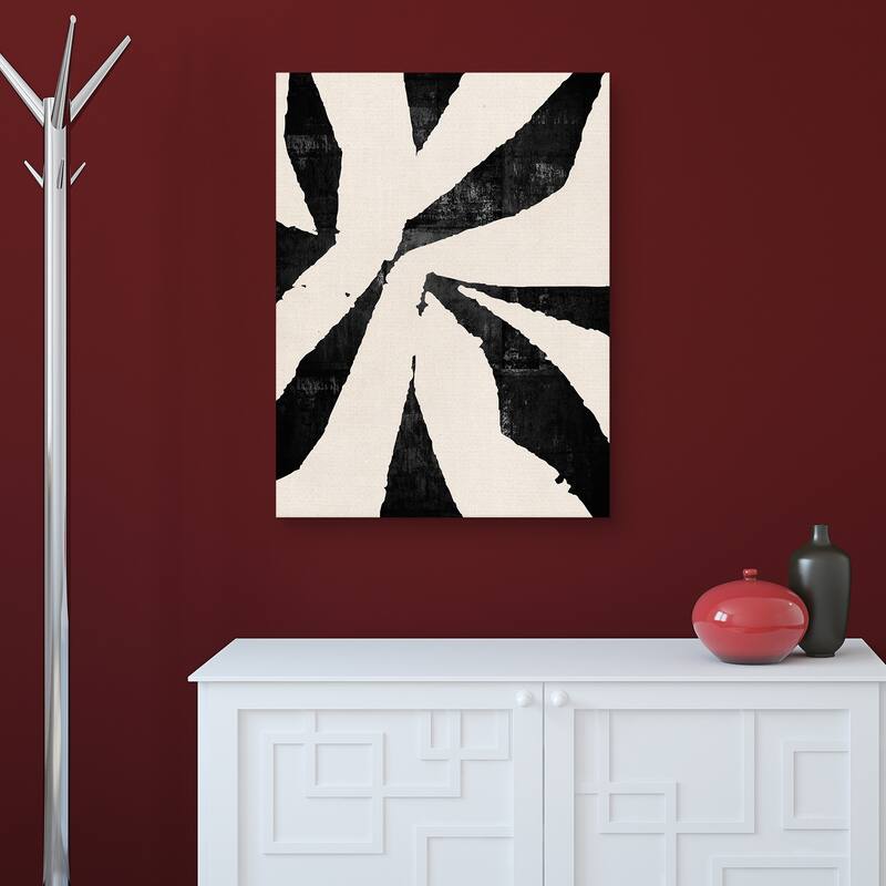 Black Star by Nikki Chu Canvas Art Print