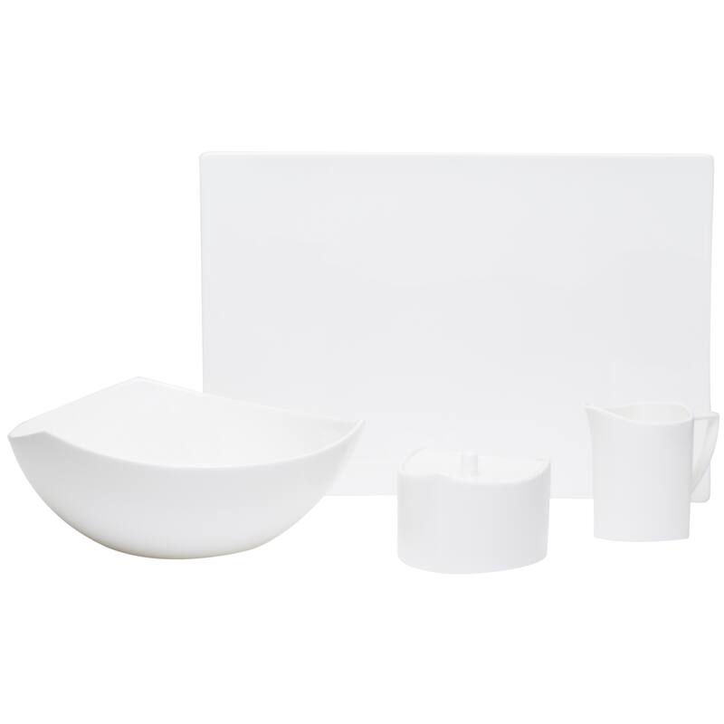 Extreme White 9.75-inch Salad Bowl
