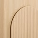 preview thumbnail 20 of 49, Spruce & Spring Modern Sideboard Buffet Cabinet with Wave Design