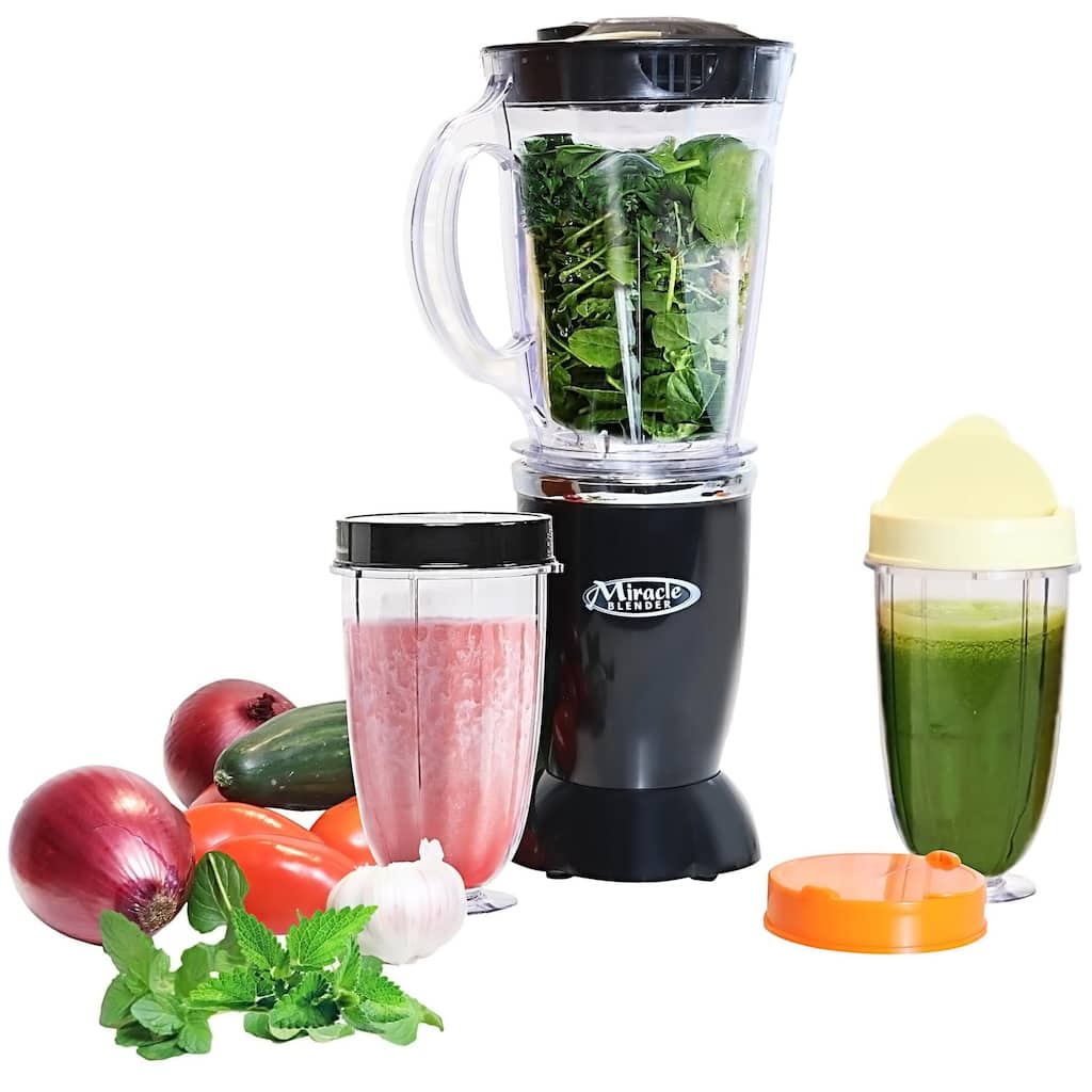 Total Chef Miracle Blender, Blender with Travel Cups, 12 pc Set