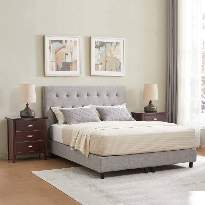 Leick Home 10522-GR Laurent 3 Drawer Nightstand Set of 2 - Chocolate Cherry
