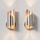preview thumbnail 29 of 29, Iron Modern Wall Sconce with Novelty Shade and Metal Frame