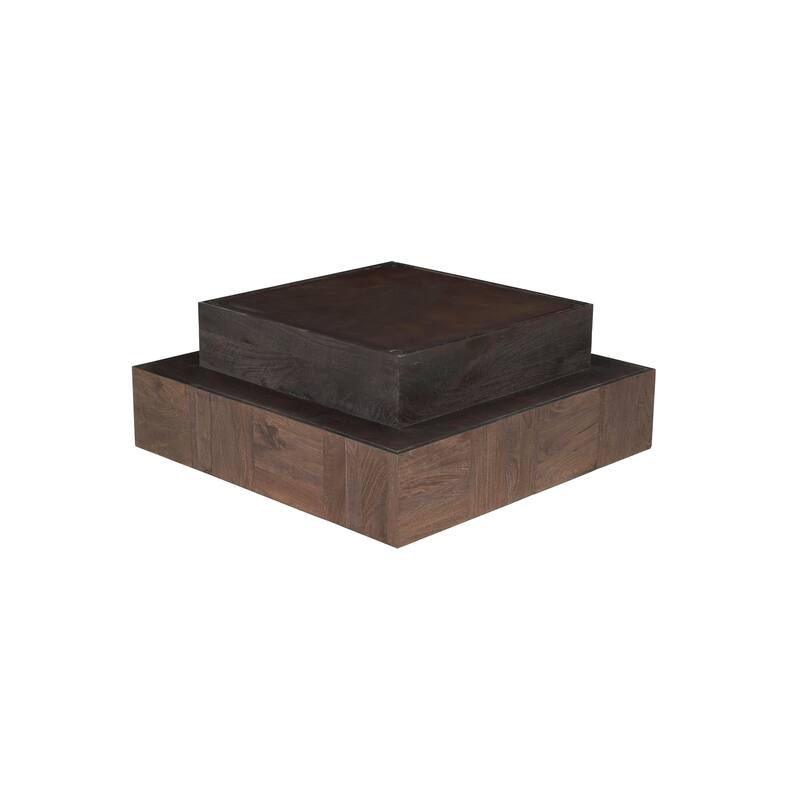 Caden Modern Solid Wood Coffee Table