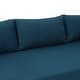 preview thumbnail 18 of 29, Claremont Outdoor 3-seat Acacia Wood Daybed by Christopher Knight Home