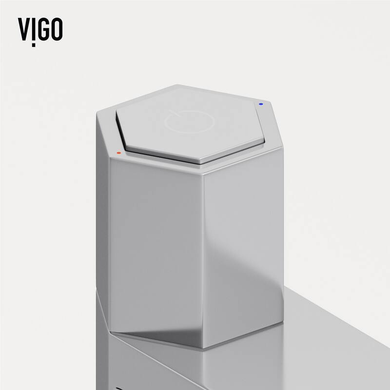 Vigo VG03035 Nova 1.2 GPM 11" H Single Handle Single Hole Vessel