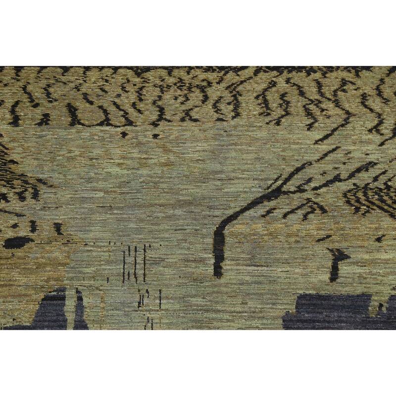 Abstract Design Gabbeh Persian Wool Area Rug Handmade Bedroom Carpet - 5'6" x 8'0"