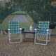 The Novogratz Poolside Gossip Collection Priscilla Folding Chair (2-Pack)