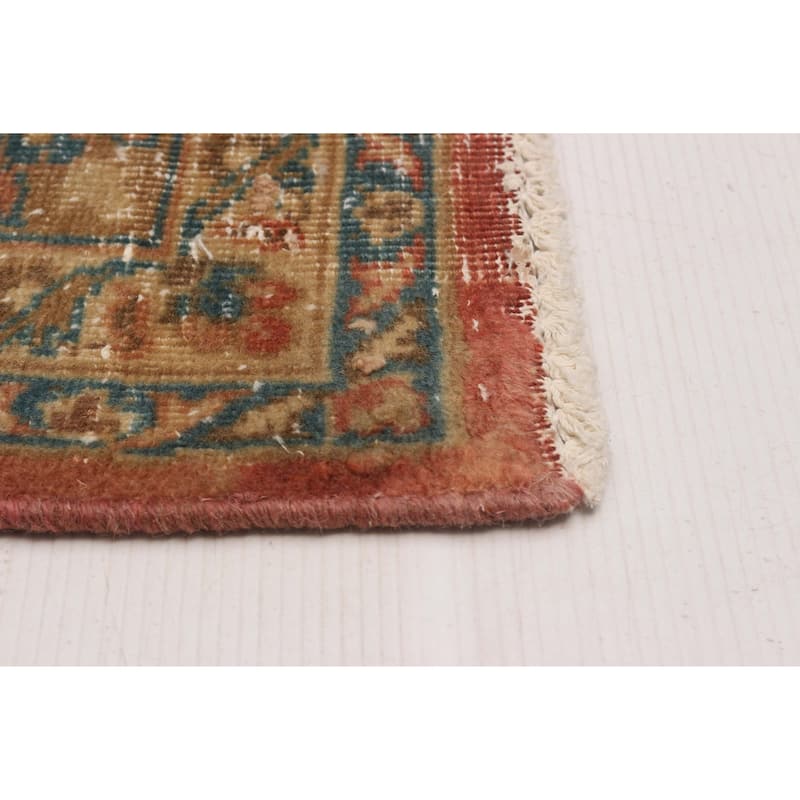 ECARPETGALLERY Hand-knotted Antalya Vintage Copper Wool Rug - 7'9 x 11'8