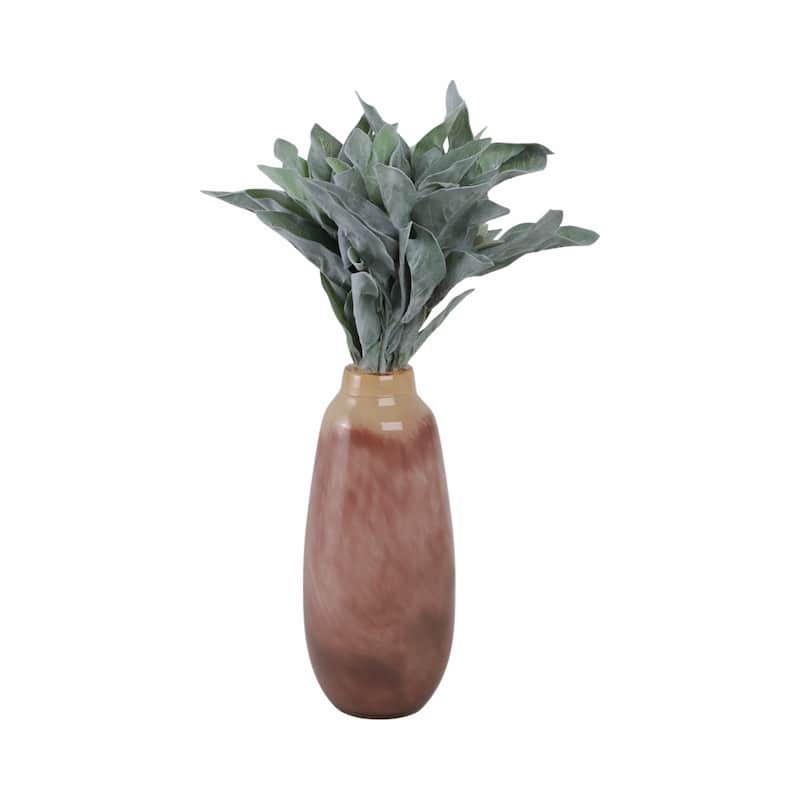 Glass Vase Sleek Silhouette Contemporary Style Elegant interiors