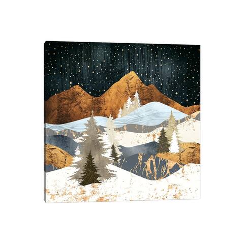 iCanvas "Winter Stars" by SpaceFrog Designs Canvas Print