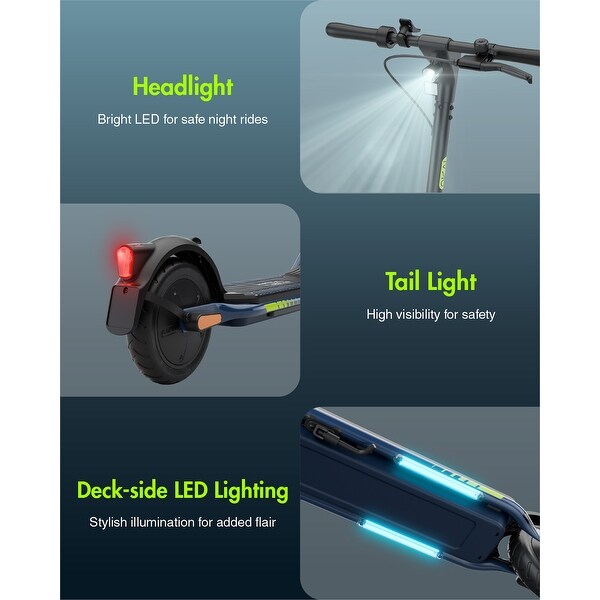 Zippy Pro ES52 Electric Scooter w/ 20 Miles Max Operating Range