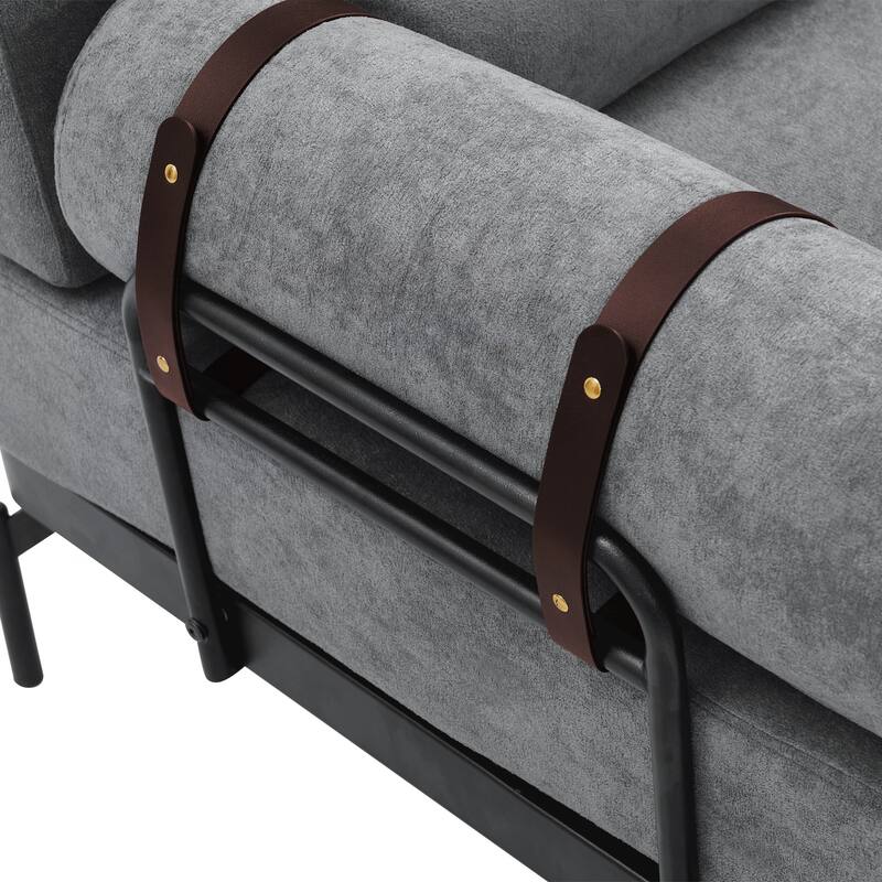 59inch Modern Loveseat Sofa