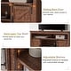 preview thumbnail 27 of 28, Farmhouse Wood TV Stand, Highboy Entertainment Center, Media Console
