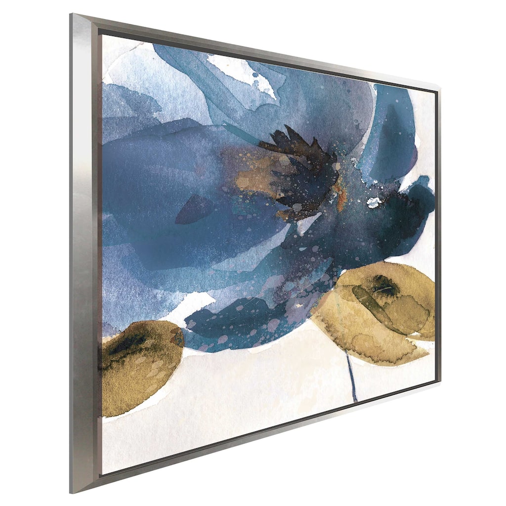 "Blue Note I" by Carol Robinson Print on Floating Canvas