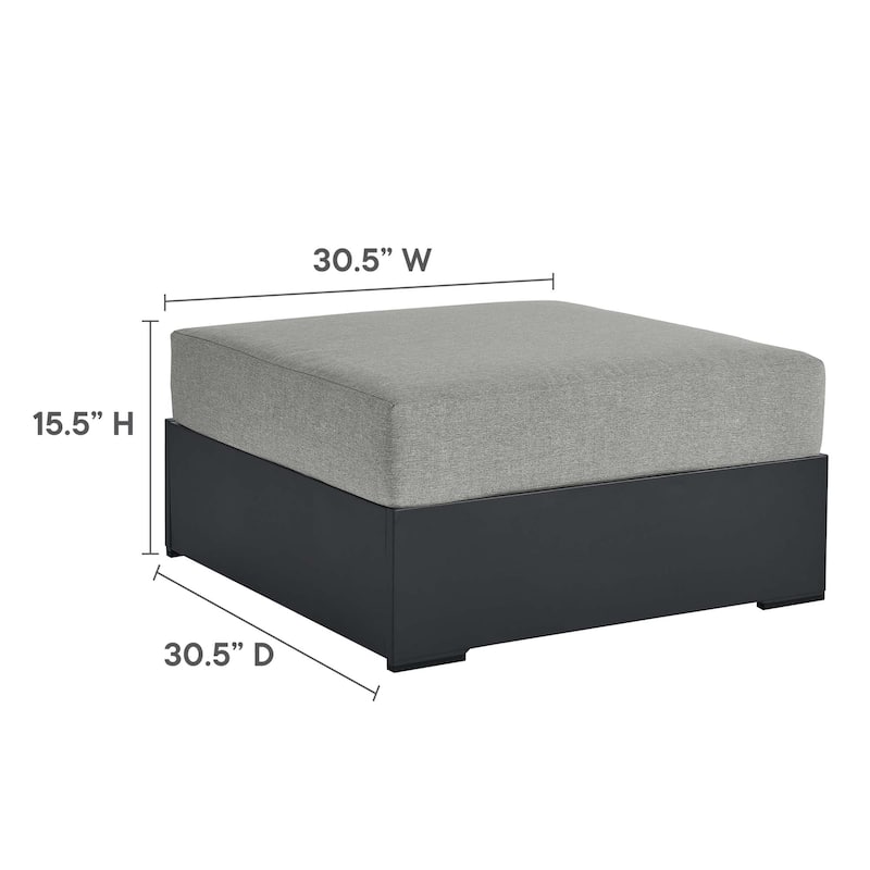 Tahoe Patio Aluminum 5-Piece Sectional Sofa Set