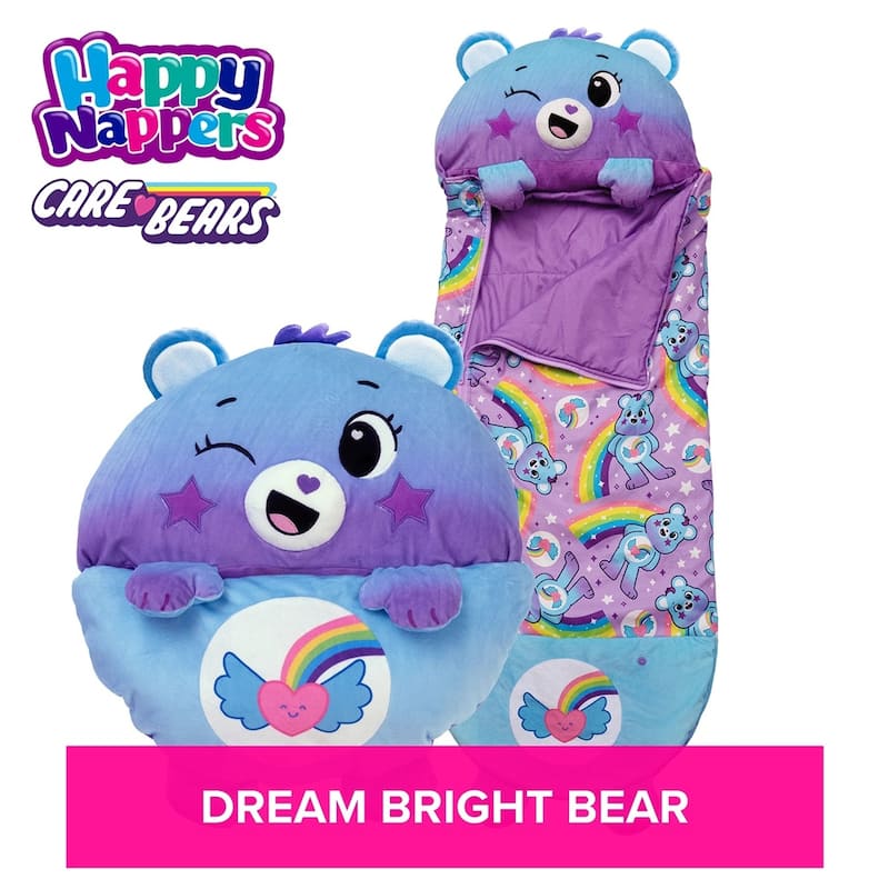 Happy Nappers: Care Bears Sleep Sack Medium - Dream Bright Bear - 3+