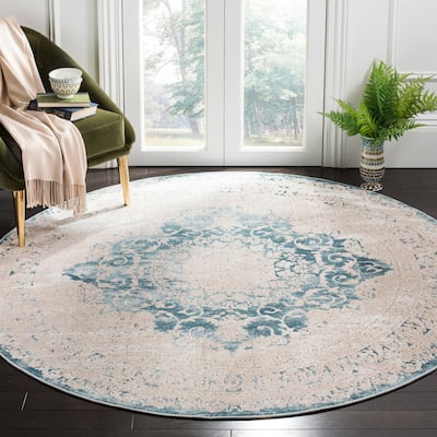 SAFAVIEH Palermo Adelina Vintage Boho Oriental Viscose Rug