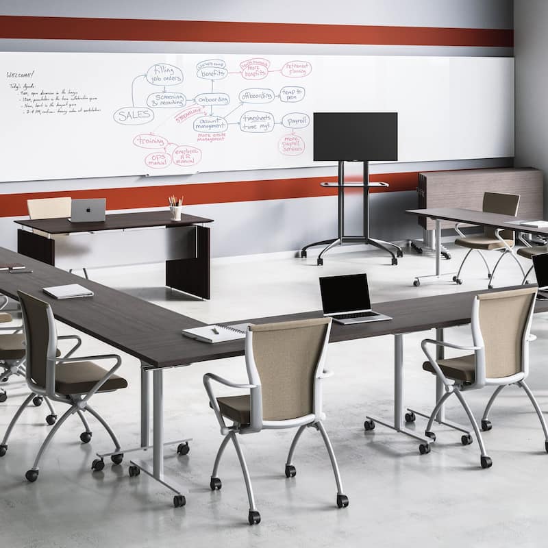 JURNI Multipurpose Table, High-End Mobile Desk 60" W x 24" D x 29" H