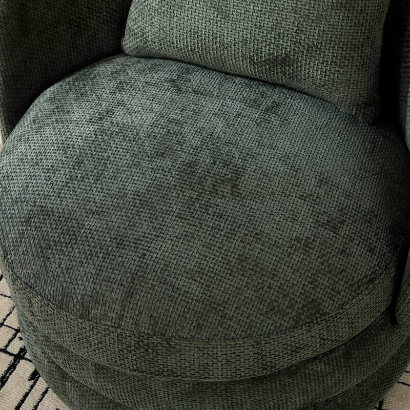 30"W Modern Upholstered Armchair,Accent Chair with a Pillow