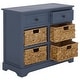 preview thumbnail 43 of 73, SAFAVIEH Cape Cod 6-Drawer Storage Unit - 30" W x 13" D x 28" H