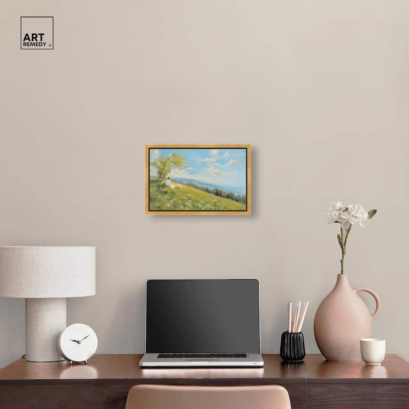 Pastoral Peace I Canvas by Art Remedy