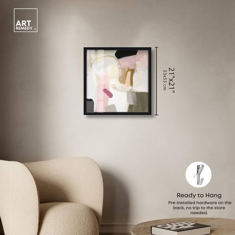 Dynamic Color III Shadowbox by Art Remedy