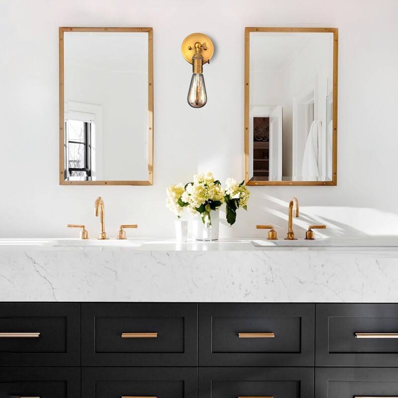 1 Light sconce light antique wall lighting metal wall sconce