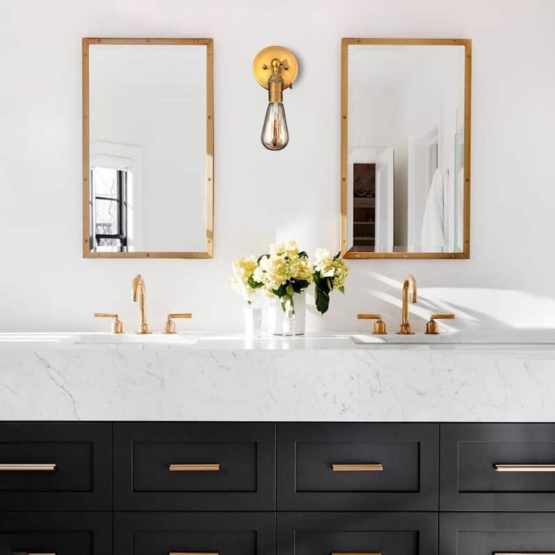 1 Light sconce light antique wall lighting metal wall sconce