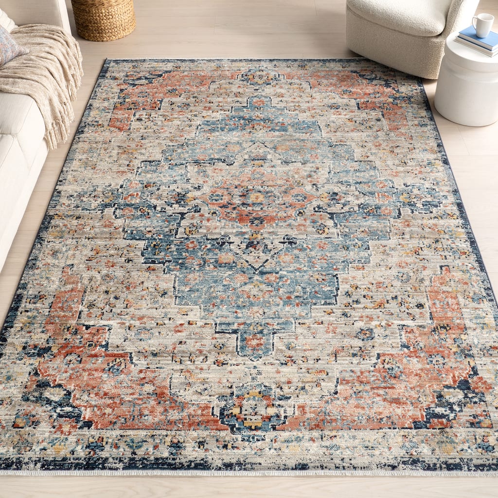 Nuloom Signe Faded Transitional Area Rug