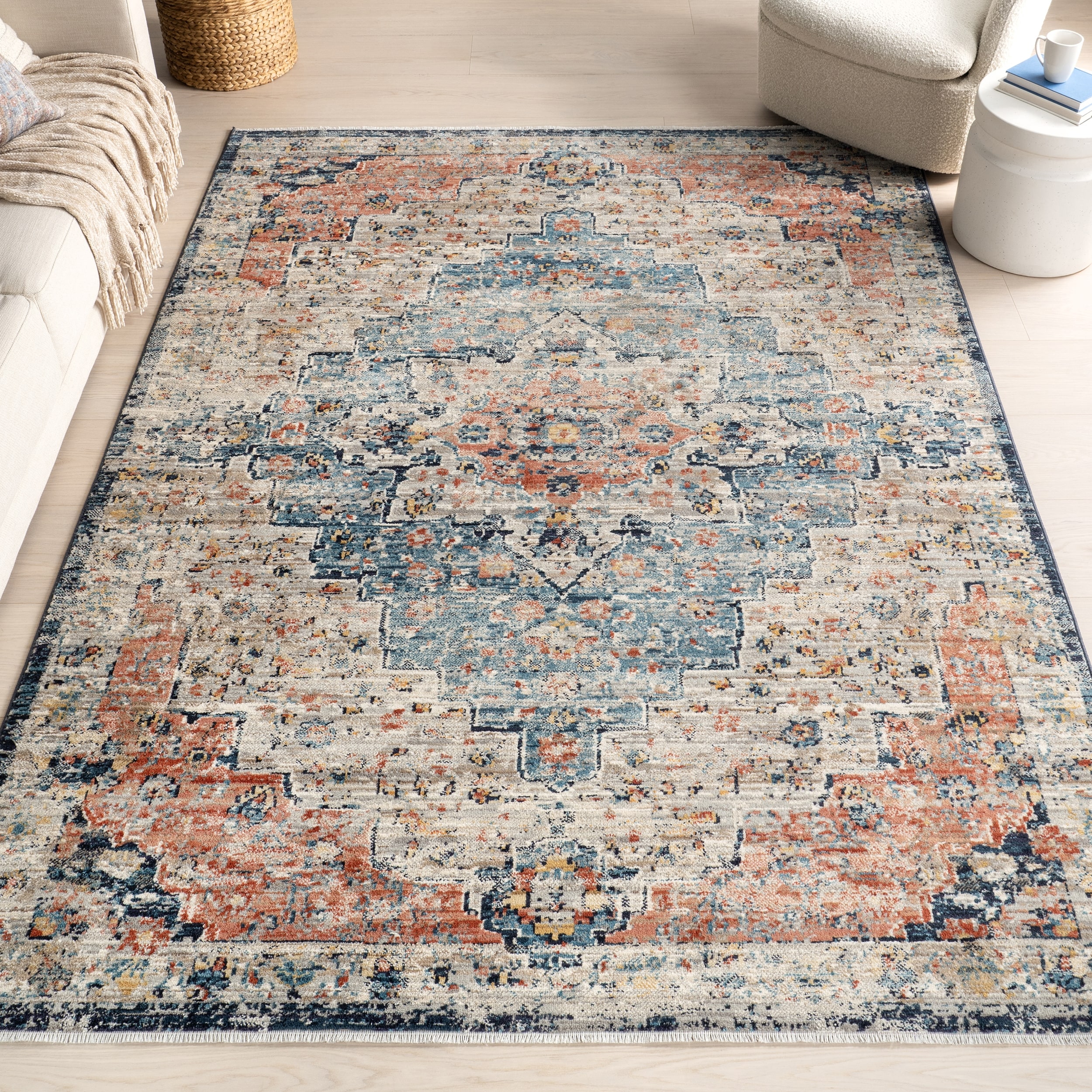 Nuloom Signe Faded Transitional Area Rug