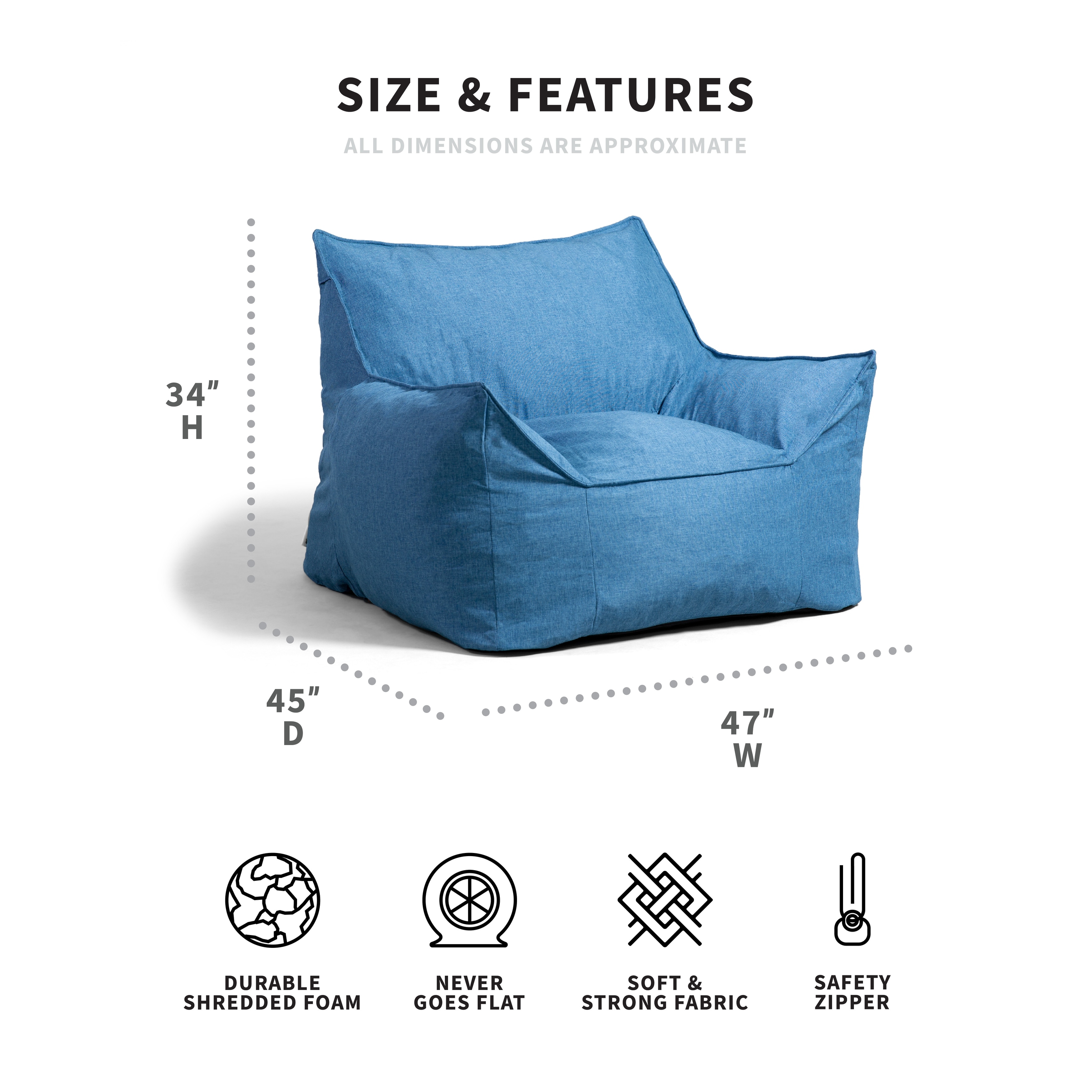 Big joe sale lux imperial lounger