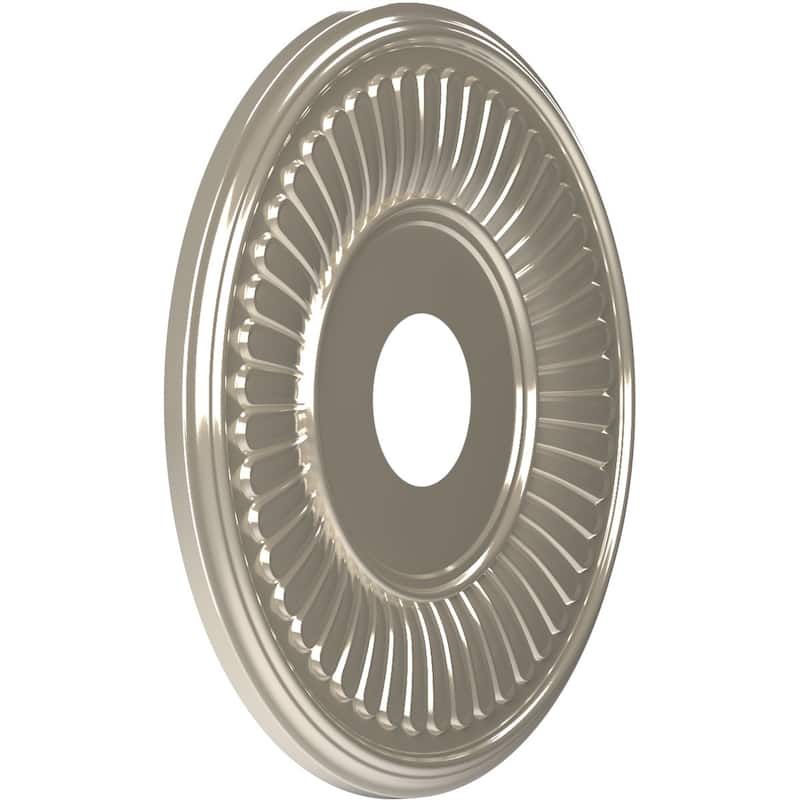 3 1/2" Inside Diameter - Berkshire Thermoformed PVC Ceiling Medallion