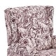 preview thumbnail 7 of 16, 29'' W Vintage Floral Manual Push Back Recliner Chair Set of 2