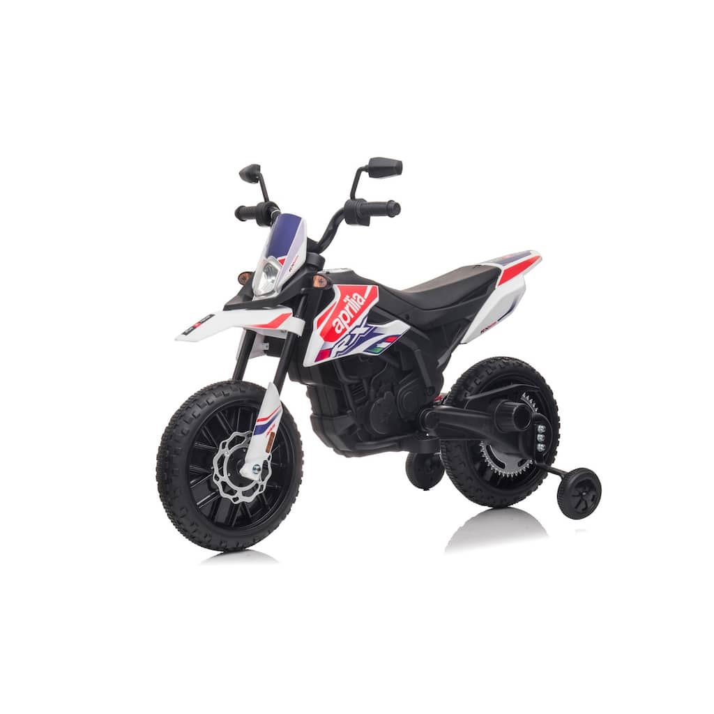 Aprilia Motorcycle 12v White