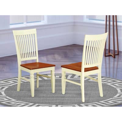 Dining Chair with Stylish Wood Seat, Comfortable Kitchen Seating, Urban Accent - 18