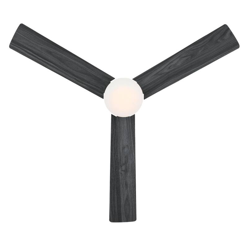 Westinghouse Lighting Alta Vista 52-Inch 3-Blade Indoor Ceiling Fan with Dimmable LED Light and Opal Frosted Glass