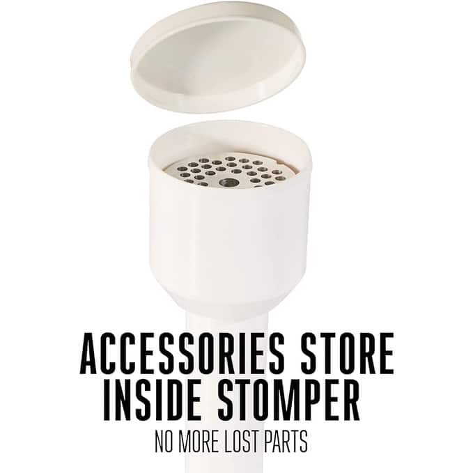 Anmytek Heavy Duty Stainless Steel Electric Meat Grinder with Sausage Stuffer 570 Watt - 13.38 in×11.61 in×7.08 in