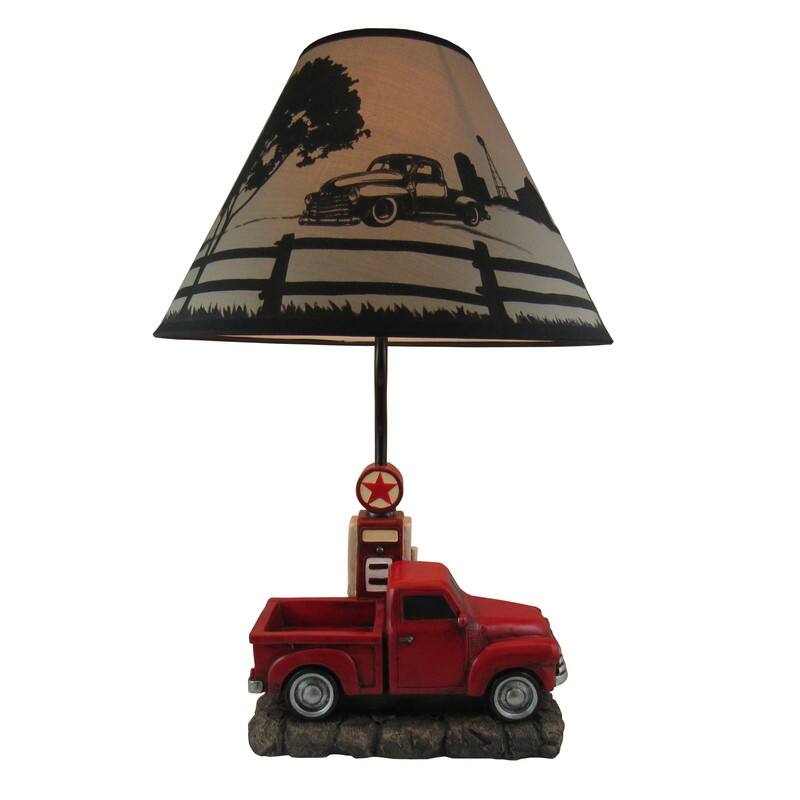 Lamp (big Red Truck) (20")