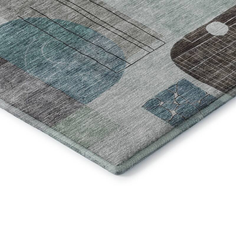 Premium Washable Super Soft Abstract Contemporary Mayfield Rug